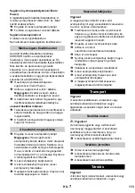 Предварительный просмотр 113 страницы Kärcher G 4.10 M Original Instructions Manual