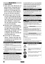 Preview for 14 page of Kärcher GSH 18-20 Battery Original Operating Instructions