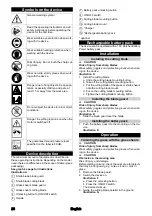 Preview for 26 page of Kärcher GSH 18-20 Battery Original Operating Instructions