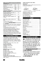 Preview for 202 page of Kärcher GSH 18-20 Battery Original Operating Instructions