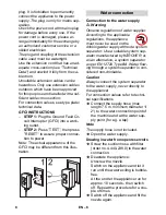 Preview for 8 page of Kärcher HD 1.8/13 C Ed Operating Instructions Manual
