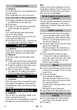 Preview for 8 page of Kärcher HD 10/25-4 S Operating Manual