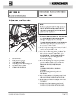 Preview for 7 page of Kärcher HD 1050 B Cage Service Manual