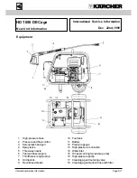 Preview for 2 page of Kärcher HD 1050 DE Cage International Service Information