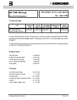 Preview for 11 page of Kärcher HD 1050 DE Cage International Service Information