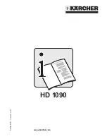 Kärcher HD 1090 Safety Instructions preview