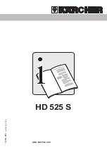 Kärcher HD 525 S Operating Instructions Manual preview