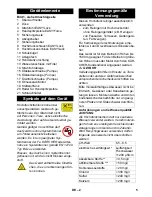 Preview for 5 page of Kärcher HD 6/15 G Operating Instructions Manual