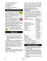 Preview for 14 page of Kärcher HD 6/15 G Operating Instructions Manual