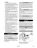 Preview for 15 page of Kärcher HD 6/15 G Operating Instructions Manual