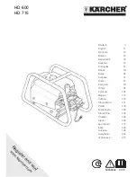 Preview for 1 page of Kärcher HD 600 Original Instructions Manual