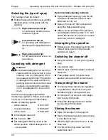 Preview for 9 page of Kärcher HD 645 Operating Instructions Manual