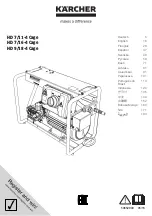 Kärcher HD 7/11-4 Cage User Manual preview