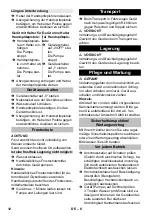 Preview for 12 page of Kärcher HD 7/11-4 Cage User Manual