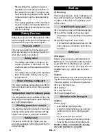 Preview for 8 page of Kärcher HDS 1.7/12 U Ed Operating Instructions Manual