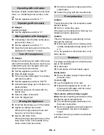 Preview for 11 page of Kärcher HDS 1.7/12 U Ed Operating Instructions Manual