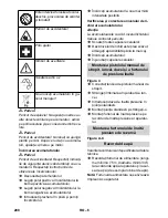 Preview for 288 page of Kärcher HDS 1000 BE Instructions Manual