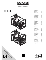 Kärcher HDS 1000 BE Operating Instructions Manual preview