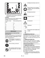 Предварительный просмотр 268 страницы Kärcher HDS 1000 BE Operating Instructions Manual