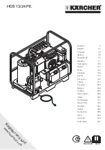 Kärcher HDS 13/24 PE Original Instructions Manual preview
