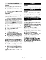 Предварительный просмотр 217 страницы Kärcher HDS 2000 SUPER Instructions Manual