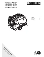 Kärcher HDS 3.5/23-4M Eg Operating Instructions Manual preview