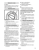 Preview for 13 page of Kärcher HDS 3.5/23-4M Eg Operating Instructions Manual