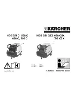 Preview for 1 page of Kärcher HDS 551 C Eco Operating Instructions Manual