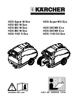 Preview for 1 page of Kärcher HDS 655 M Eco Operating Instructions Manual