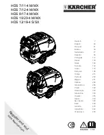 Kärcher HDS 7/11-4 M Instruction Manual preview