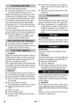 Preview for 22 page of Kärcher HDS 801 B Original Instructions Manual