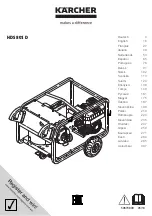 Preview for 1 page of Kärcher HDS 801 D Manual