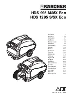 Kärcher HDS 995 M/MX Eco Manual preview
