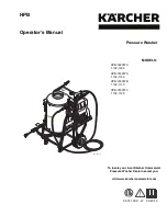 Kärcher HPB Series Operator'S Manual preview