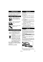 Предварительный просмотр 15 страницы Kärcher HT 615 Bp Operating Manual