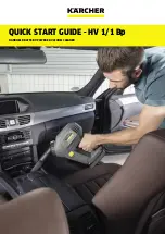 Предварительный просмотр 1 страницы Kärcher HV 1/1 Bp Quick Start Manual