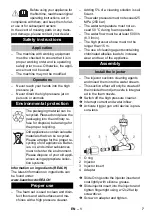 Preview for 7 page of Kärcher Inno-Foam-Set Original Operating Instructions