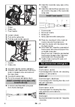 Preview for 8 page of Kärcher Inno-Foam-Set Original Operating Instructions