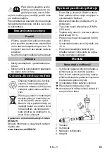 Предварительный просмотр 63 страницы Kärcher Inno-Foam-Set Original Operating Instructions