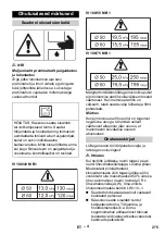 Предварительный просмотр 275 страницы Kärcher IV 100/40 M B1 Manual