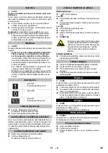 Предварительный просмотр 45 страницы Kärcher IVC 60/24-2 Tact2 Manual