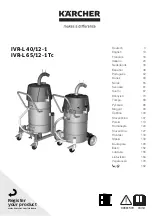 Предварительный просмотр 1 страницы Kärcher IVR-L 40/12-1 Instructions Manual