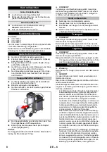 Предварительный просмотр 8 страницы Kärcher IVS 100/40 M User Manual