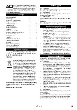 Предварительный просмотр 219 страницы Kärcher IVS 100/40 M User Manual