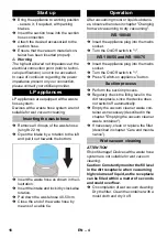 Preview for 16 page of Kärcher IVS 100/40 Operating Instructions Manual