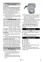 Preview for 17 page of Kärcher IVS 100/40 Operating Instructions Manual