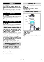 Preview for 19 page of Kärcher IVS 100/40 Operating Instructions Manual