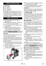 Preview for 29 page of Kärcher IVS 100/40 Operating Instructions Manual