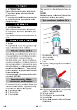 Preview for 212 page of Kärcher IVS 100/40 Operating Instructions Manual