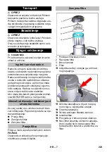 Preview for 223 page of Kärcher IVS 100/40 Operating Instructions Manual